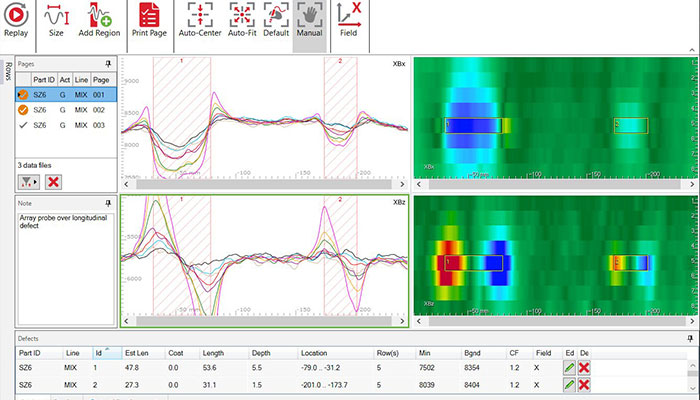 ACFM Weld Data