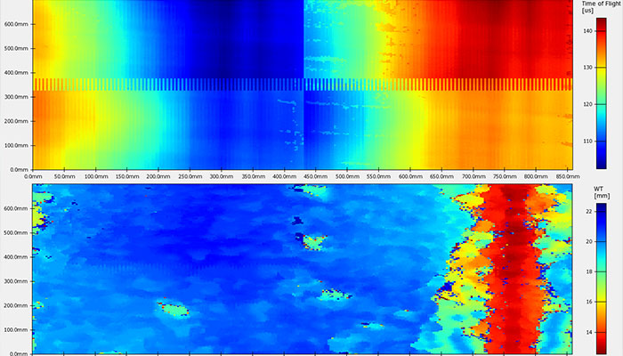 ART Subsea Wall Thickness Measurement data