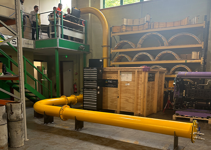 Internal Riser Inspection FAT Pipe