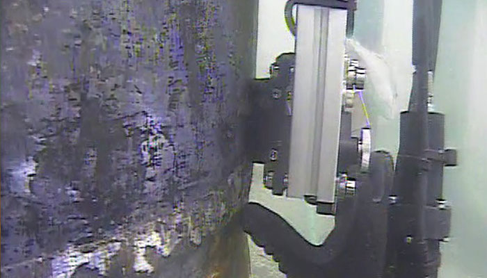 VISTA underwater phased array inspection

