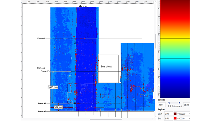 ART Sample Data fro Hull Inspection